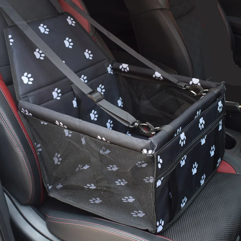 Double Thick Travel Accessories, Mesh Hanging Bags Folding Waterproof Dog Mat Blanket, Safety Pet Car Seat Bag