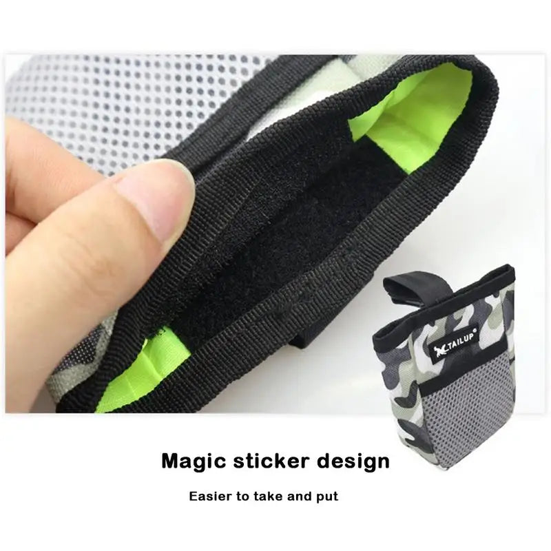 Mini Outdoor Portable Training Dog, Snack Bag Pet Supplies, Strong Wear Resistance Large Capacity Puppy Snack Reward Waist Bag