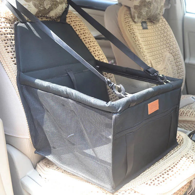 Double Thick Travel Accessories, Mesh Hanging Bags Folding Waterproof Dog Mat Blanket, Safety Pet Car Seat Bag