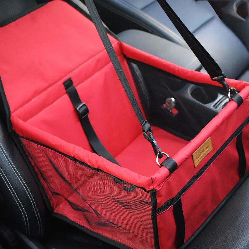 Double Thick Travel Accessories, Mesh Hanging Bags Folding Waterproof Dog Mat Blanket, Safety Pet Car Seat Bag
