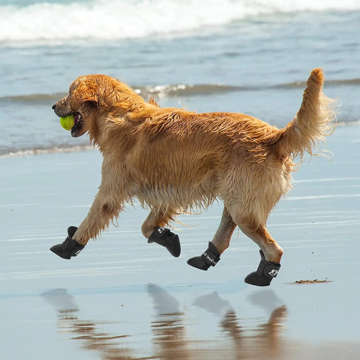 Pet Dog Rainshoes, Waterproof Silicone Dog Shoes Anti-skid Boots For Small, Medium Large Dogs