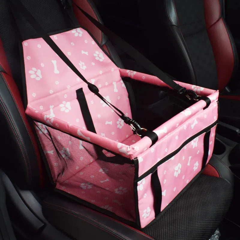 Double Thick Travel Accessories, Mesh Hanging Bags Folding Waterproof Dog Mat Blanket, Safety Pet Car Seat Bag