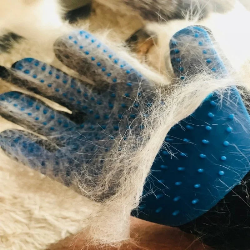 Cat grooming glove, Cleaning Massage Glove