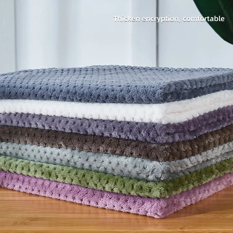 Soft Pet Sleeping Blanket, Fluffy Dog Blankets, Warm Breathable Cat Cover Blanket, Comfortable Sleeping Sheet Mat Pet Supplies