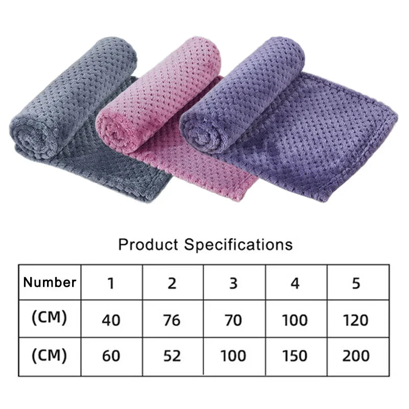 Soft Pet Sleeping Blanket, Fluffy Dog Blankets, Warm Breathable Cat Cover Blanket, Comfortable Sleeping Sheet Mat Pet Supplies