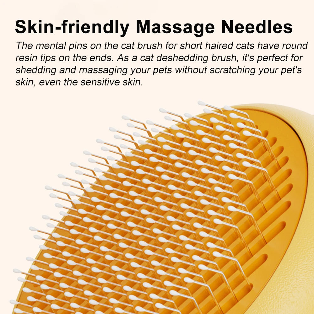Hamburger Cat Brush Comb Avoid Hairball Loose Hair