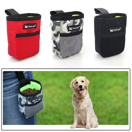 Mini Outdoor Portable Training Dog, Snack Bag Pet Supplies, Strong Wear Resistance Large Capacity Puppy Snack Reward Waist Bag