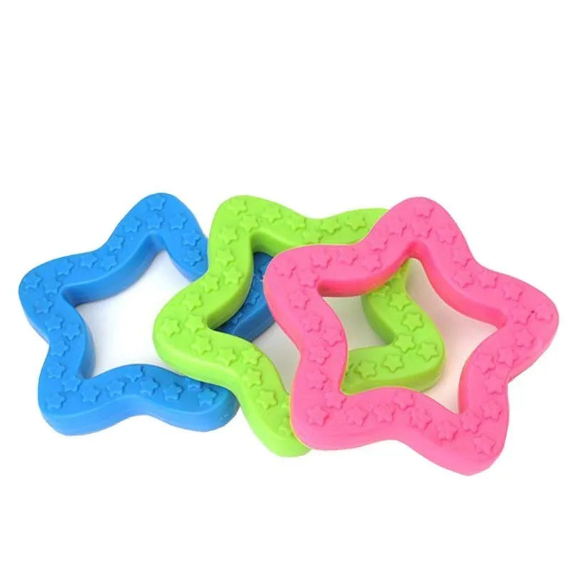 10PCS Randomly Puppy Pet Toys For Small Dogs, Rubber Resistance To Bite Dog Toy Teeth Cleaning Chew Training Toys