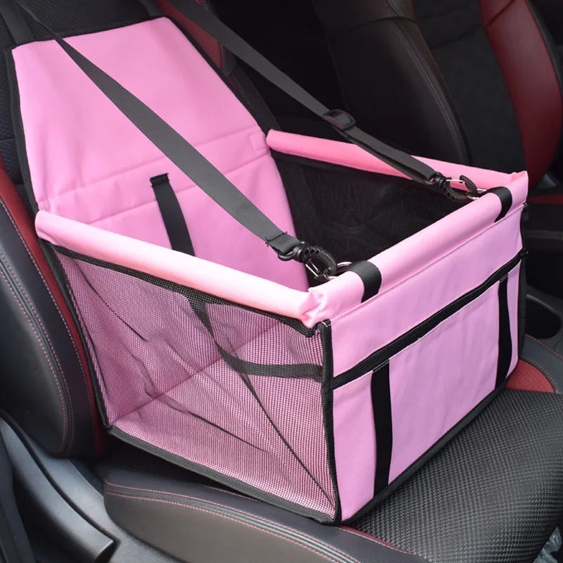 Double Thick  Travel Accessories, Mesh Hanging Bags Folding Waterproof Dog Mat Blanket, Safety  Pet Car Seat Bag