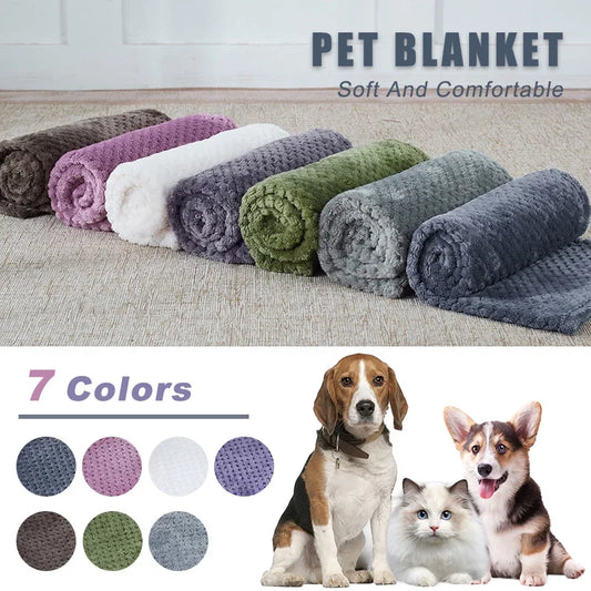 Soft Pet Sleeping Blanket, Fluffy Dog Blankets, Warm Breathable Cat Cover Blanket, Comfortable Sleeping Sheet Mat Pet Supplies