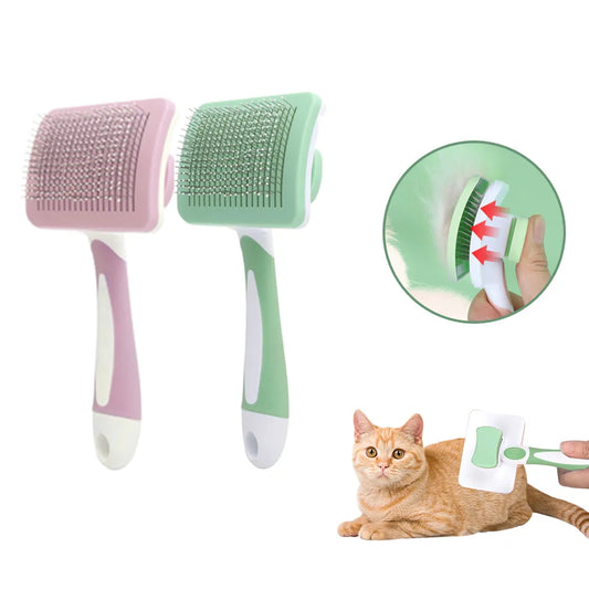 Cat Brush, Removes Loose Hair Mats Tangles Comb, Puppy Pet Grooming Tool