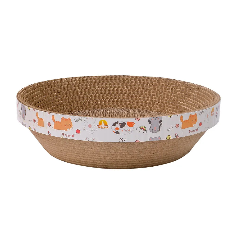 Cat Scratching Board, Furniture Protection Post Grinding Claw Scratch Corrugated Paper, Wear-resistant Cat Nest