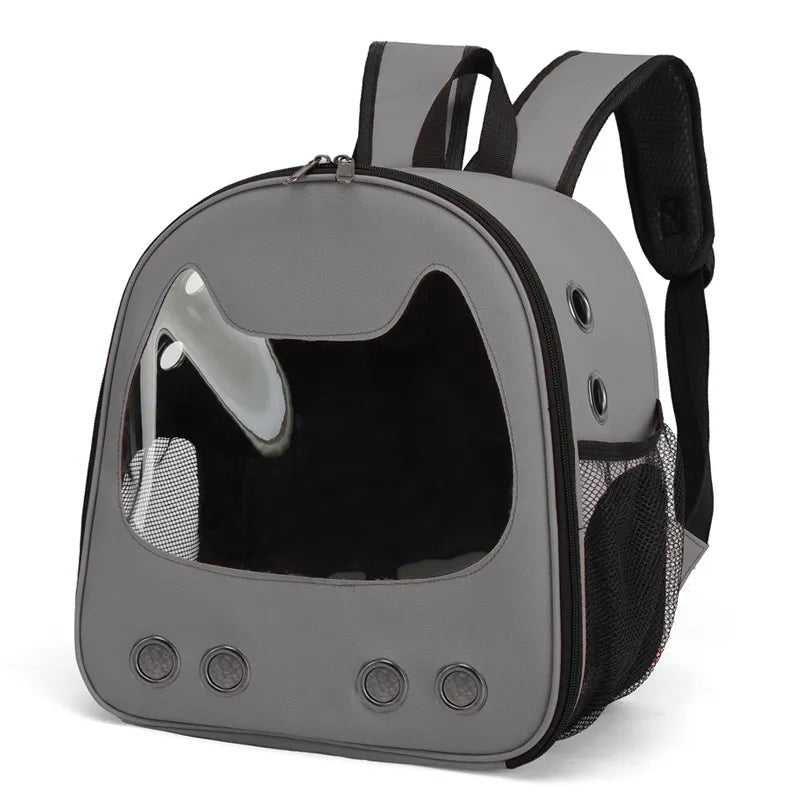 Pet Carrier Bag, Cat Bag Pets Backpack Outgoing Carry Cats, Double Shoulder Bag, Travel Breathable Bags