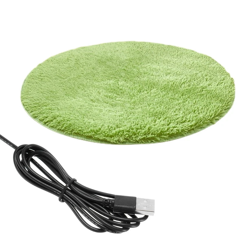 Winter Pet Electric Heating Pad Blanket Dog for CAT Electric Heating Bed Plush Mat USB Charging Sleeping Blanket For Travel