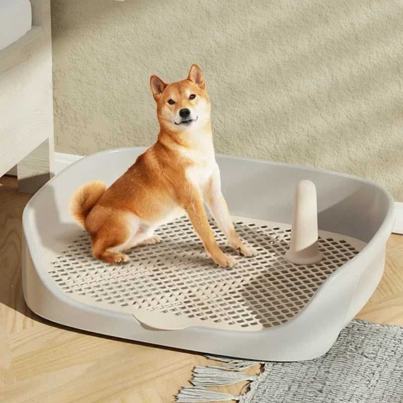 Portable Potty Training Toilet for Small Dogs and Cats Puppy Pad Holder Indoor Tray