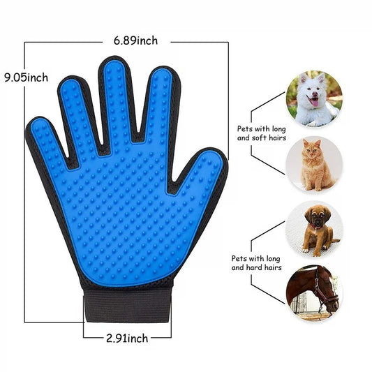 Cat grooming glove, Cleaning Massage Glove